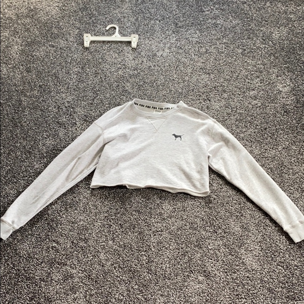 Victoria’s Secret PINK Cropped Sweatshirt Pullover